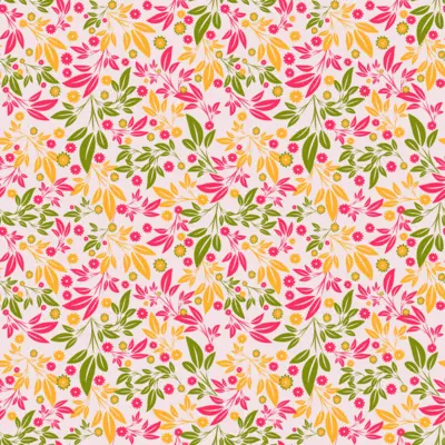 Multicolor Floral Foliage