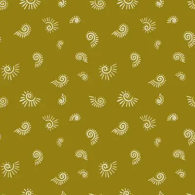 Spiral Sunburst Motif by 