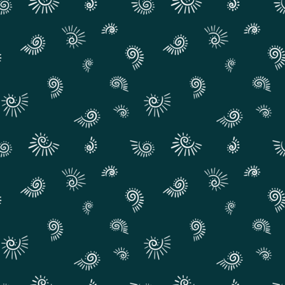 Spiral Sunburst Motif