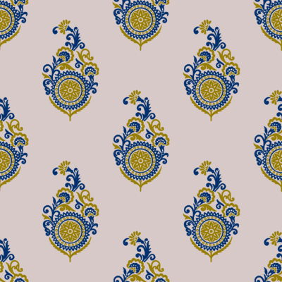 paisley-floral by fabzure