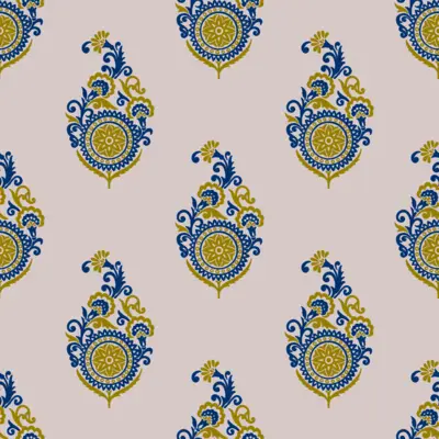 paisley-floral by fabzure