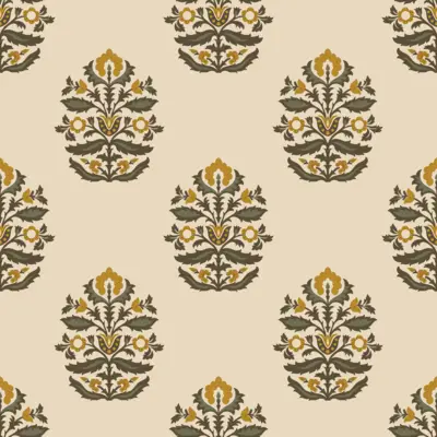Classic Floral Motif Design