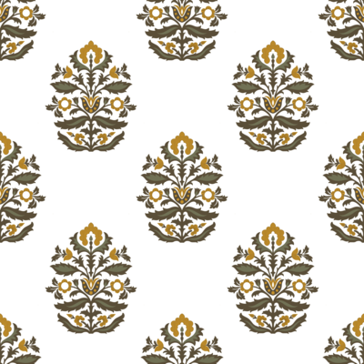 Ornamental Floral Accent