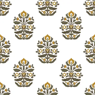 Ornamental Floral Accent