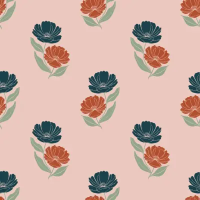 Floral Silhouette Design