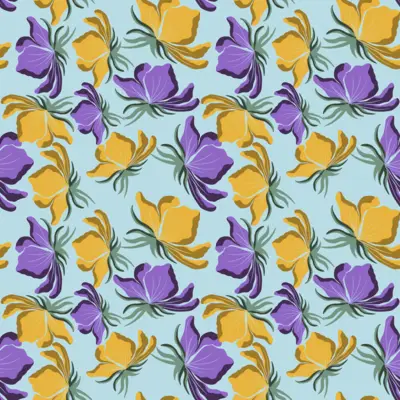 Abstract Floral Bloom by 