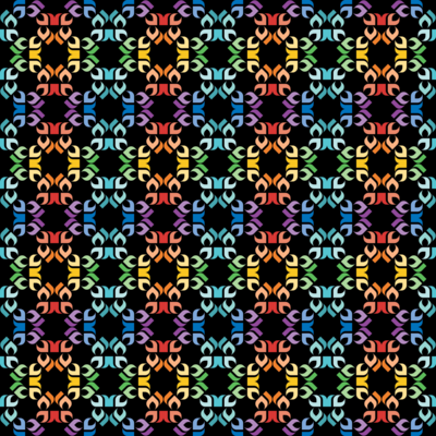 rainbow-petal-bloom by fabzure