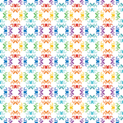 rainbow-petal-lattice by fabzure