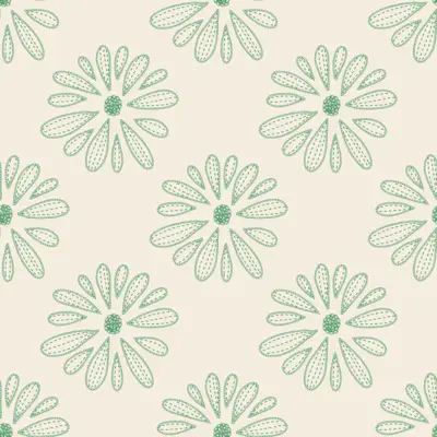 stitched-daisy-pattern by fabzure