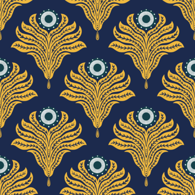 Floral Motif Design by 