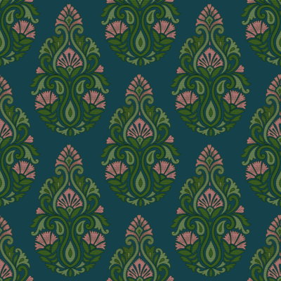 Ornamental Paisley Bloom