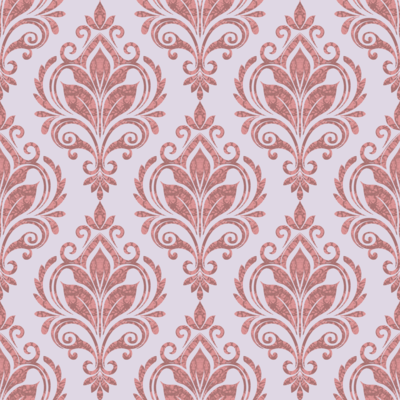 Damask Floral Swirl
