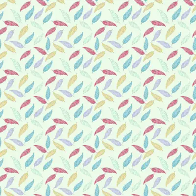 Colorful Feather Delight