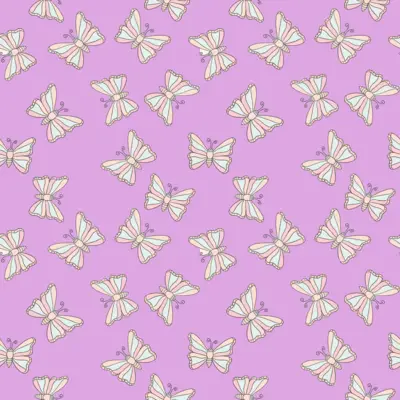 Pastel Butterflies by 