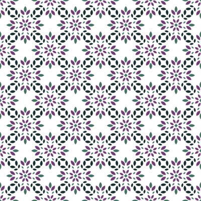 Floral Medallion Motif by 