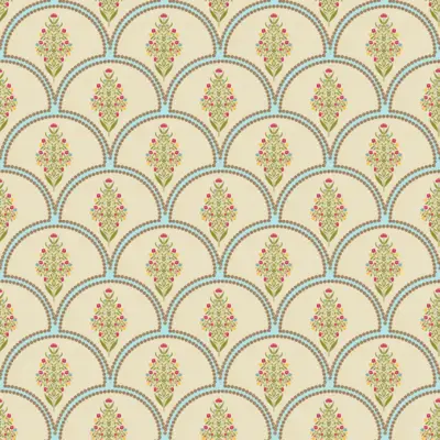 Floral Fan Pattern by 