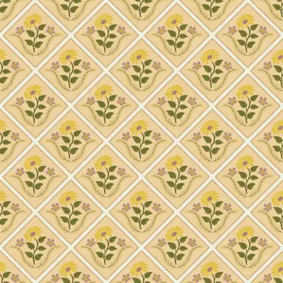 Floral Diamond Motif by 