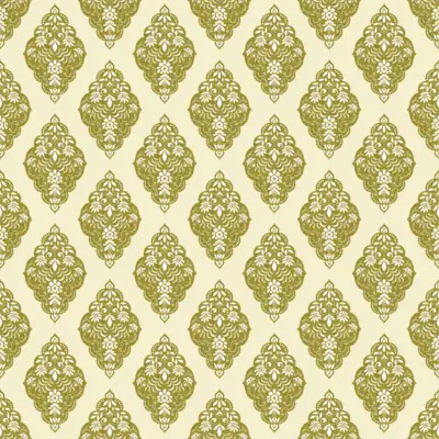 Olive Damask