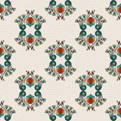 Egyptian Floral by 