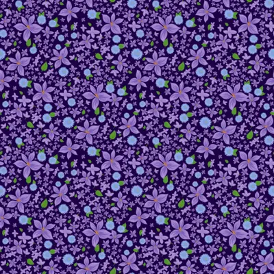 Lavender Blue Flowers