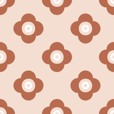 Mod Flower Tile by 