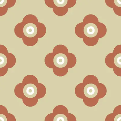 retro-flower-tile by fabzure