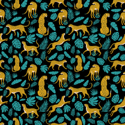 tropical-cheetah-print by fabzure