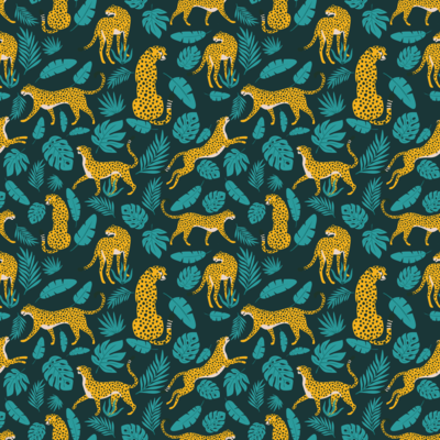 Tropical Cheetah Print