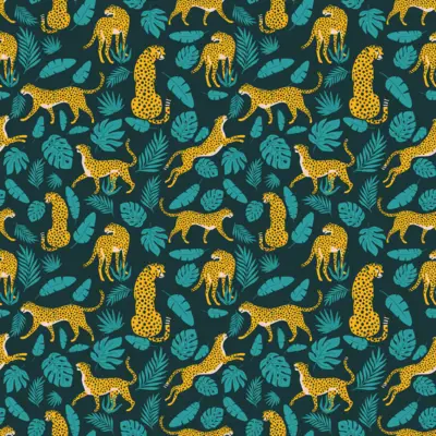 tropical-cheetah-print by fabzure