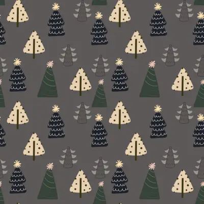 whimsical-christmas-trees by fabzure