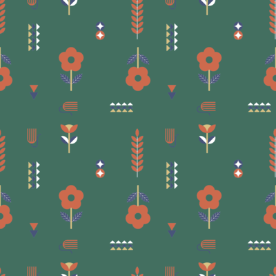 geometric-floralscape by fabzure