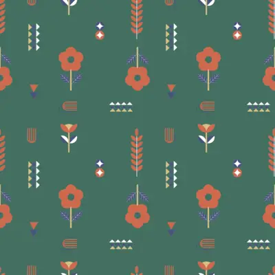 geometric-floralscape by fabzure