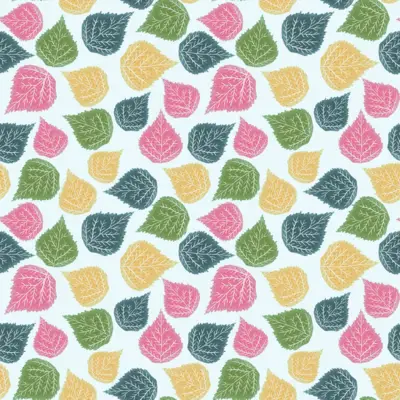 colorful-leaf-pattern by fabzure