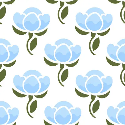 serene-blue-blossom by fabzure