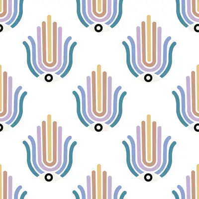 Divine Light Hamsa by 