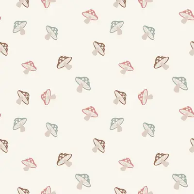 Creamy Mushroom Dots by 