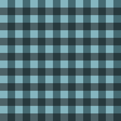 Icy Teal Checks