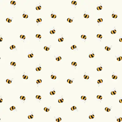 Ivory Buzz Bees by 