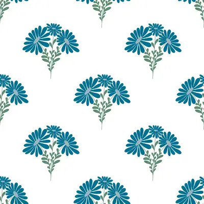 Classic Garden Daisies by 