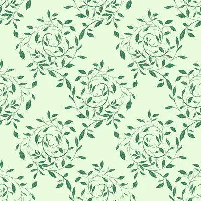 Verdant Spiral Vines by 