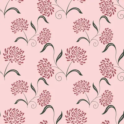 Blossom Swirl On Blush by 