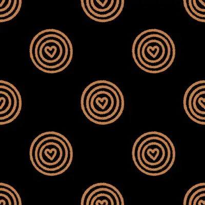 Rustic Heart Spiral by 