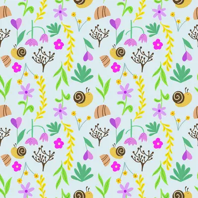 Spring Meadow Snails by 