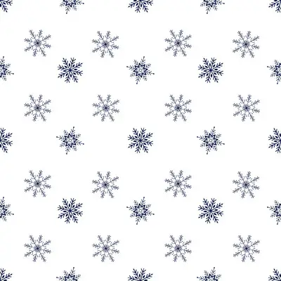 Midnight Snowflakes by 