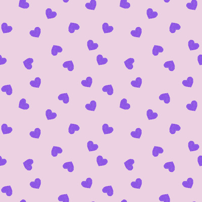 violet-heart-scatter by fabzure