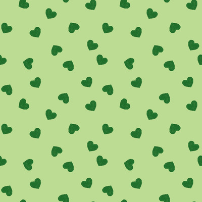 emerald-heart-scatter by fabzure