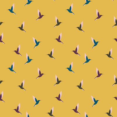 golden-sky-hummingbirds by fabzure