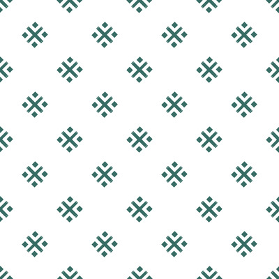 Emerald Cross Weave