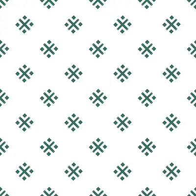 Emerald Cross Weave by 