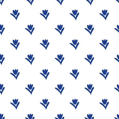 Indigo Petal Bloom by 